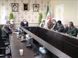 نشست ستاد مدیریت کرونا شهرستان قدس برگزار شد.