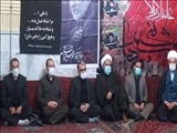 برگزاری مراسم عزاداری شهادت حضرت فاطمه (س) و گرامیداشت دهه بصیرت با سخنرانی فرماندار شهرستان قدس