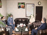 دیدار فرماندار قدس با سرپرست دفتر فنی و نظارت سازمان نوسازی و مدارس کل کشور 