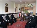 دیدار رئیس اداره کتابخانه های عمومی با امام جمعه شهرستان قدس
