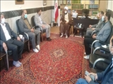 نشست صمیمانه مدیر و شورای معاونین مدیریت آموزش و پرورش شهرستان قدس با امام جمعه این شهرستان