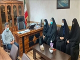 دیدار رئیس اداره کتابخانه های عمومی با بخشدار شهرستان قدس
