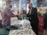 کارگاه بداهه نویسی خوشنویسی در آستانه فرا رسیدن میلاد کریم اهل بیت (ع) 