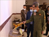 نمایشگاه عقابان تیزپرواز ایران با نمایش ماكت انواع هواپیماهای جنگنده