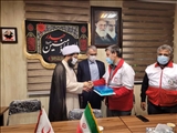 تجلیل از امدادگران، جوانان و داوطلبان جمعیت هلال احمر شهرستان قدس با حضور جناب آقای دکتر فتحی مدیر عامل جمعیت هلال احمر استان تهران ، حضرت حجت السلام والمسلمین حاج آقا جوکار امام جمعه  و جناب آقای گلی کانی فرماندار شهرستان

