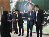 آیین جشن تکلیف در دبیرستان آزادگان شهرستان قدس 
