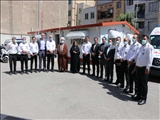 تقدیر اعضای شورای اسلامی شهرقدس از پرسنل اورژانس