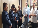 بازدید شهردار و اعضای شورای اسلامی شهرقدس از آرامستان بهشت فاطمه(س)