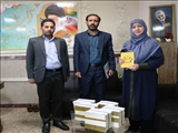 خرید کتاب «عشق الست» نوشته همکار فرهنگی توسط مدیر آموزش و پرورش شهرستان قدس 
