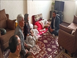  بازدید رئیس اداره بهزیستی از منزل مددجویان تحت حمایت حوزه توانبخشی