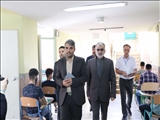 بازدید فرماندار قدس به همراه مدیر کل آموزش و پرورش شهرستان‌های تهران از شعب برگزاری کنکور سراسری در سطح شهرستان