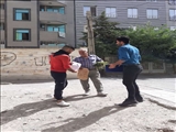 توزیع درسنامه پیشگیری از اعتیاد توسط مراکز اقامتی در سطح شهرستان قدس