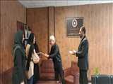 هنرمند نقاش معلول تقدیر شد