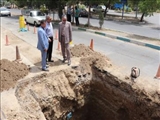 شروع روزشمار بهره‌برداری از پروژه خط انتقال آب پاک شهرستان