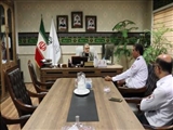 دیدار فرماندار قدس با سرپرست پایگاه اورژانس شهرستان   