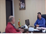 دیدار مردمی سرپرست اداره ورزش و جوانان با شهروندان