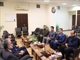 دیدار فرماندار قدس با رئیس جدید دادگستری شهرستان 