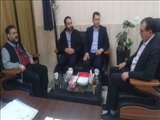 دیدار سرپرست اداره ورزش با نماینده مردم قدس، شهریار و ملارد در مجلس شورای اسلامی