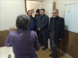 بازدید میدانی فرماندار قدس از شوارع، معابر و گرمخانه‌ شهرستان  