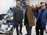 بازدید فرماندار قدساز کمپ طلوع سبز رهایی شهرستان ب