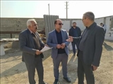 بازدید معاون فرماندار قدس از پروژه نیمه تمام مرکز نگهداری کودکان اوتیسم شهرستان