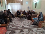 دیدار مسئولین شهرستانی با خانواده معظم شهدا 