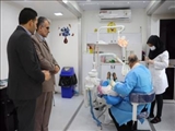 بازدید فرماندار قدس از گروه‌ جهادی پزشکی مستقر در شهرستان 