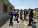بازدید معاون فرماندار قدس از صنایع واقع در روستای هفت‌جوی