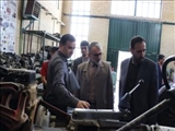 بازدید فرماندار قدس از هنرستان نعیم