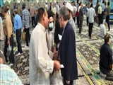 پاسخگویی فرماندار قدس به شهروندان در نماز جمعه 