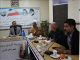برگزاری جلسه مجمع خیرین مدرسه ساز مدیریت آموزش و پرورش شهرستان قدس