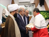 تقدیر از رئیس جمعیت هلال احمر شهرستان قدس