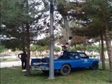 ۵ بوستان دیگر در شهرقدس روشن شد