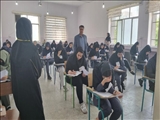 بازدید ناظر وزارتی از حوزه های اجرا و تصحیح امتحانات نهایی خرداد ماه شهرستان قدس
