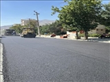 آغاز عملیات روكش آسفالت خیابان طالقانی محله كاووسیه
