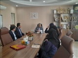 دیدار رئیس اداره بیمه سلامت با رئیس شبکه بهداشت و درمان شهرستان قدس