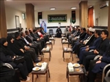 دیدار فرماندار قدس به همراه روسای ادارات با امام جمعه شهرستان