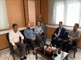 مدیران ورزش و جوانان و تامین اجتماعی شهرستان قدس با یکدیگر دیدار کردند