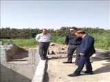 بازدید مدیر آب و خاک سازمان جهاد کشاورزی از محل تصفیه خانه شهرقدس