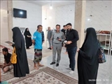 بازدید جمعی از روسای ادارات شهرستان قدس از کمپ های ترک اعتیاد فعال در سطح شهرستان