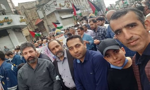 حضور گسترده جامعه ورزش شهرستان