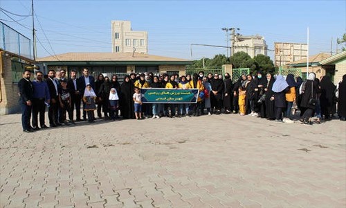 حضور پرشور جامعه ورزش شهرستان قدس