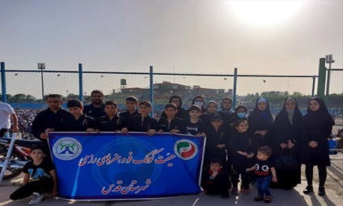 حضور پرشور جامعه ورزش شهرستان قدس
