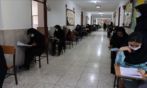 بازدید فرماندار از روند برگزاری