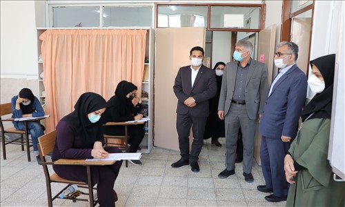 بازدید فرماندار از روند برگزاری