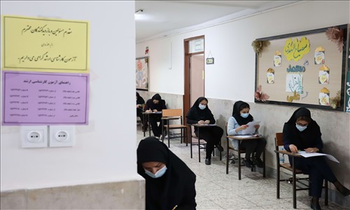 بازدید فرماندار از روند برگزاری