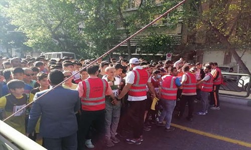 حضور هیات دو و میدانی شهرقدس در