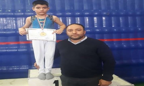 رئیس هیات ژیمناستیک شهر قدس بعنوان