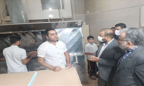 بازدید شبانه فرماندار شهرستان قدس