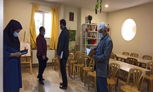 بازدید یکی از مراکز توانبخشی شبانه